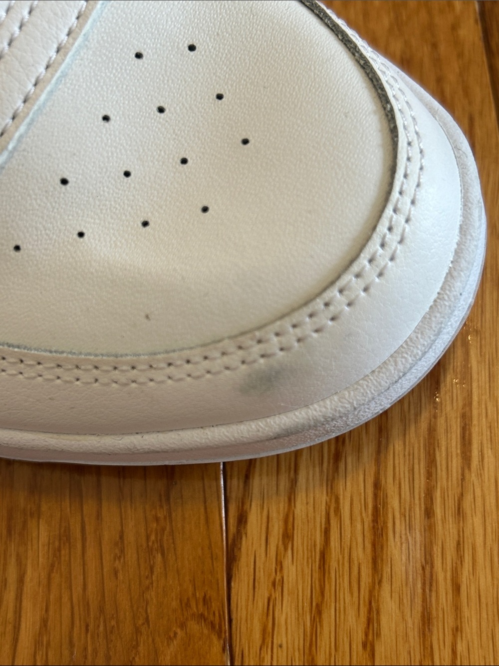Reebok All-White Low-Top Athletic Sneakers - Picture 9 of 11
